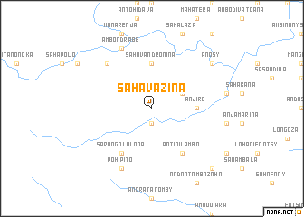 map of Sahavazina