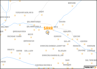 map of Sahā