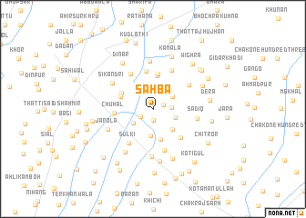 map of Sahba