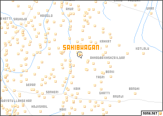 map of Sāhib Wagan