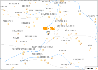 map of Sahrīj