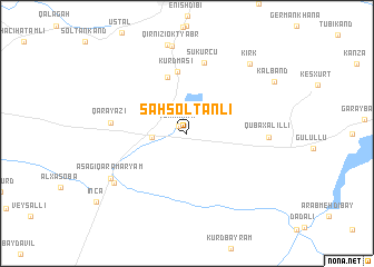 map of Şahsoltanlı