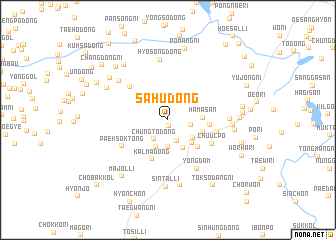 map of Sahu-dong