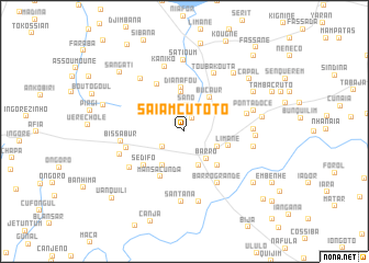 map of Saiamcutoto