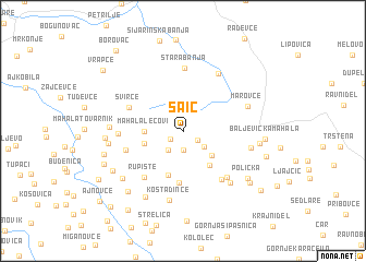 map of Šaić