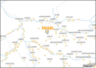 map of Saidāl