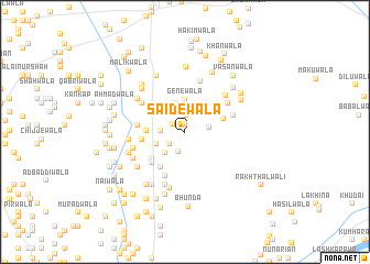 map of Saidewāla