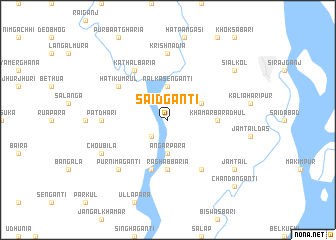 map of Saidgānti