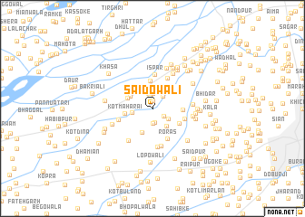 map of Saidowāli