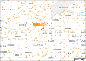 map of Saihjokāla