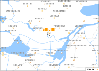 map of Saijian