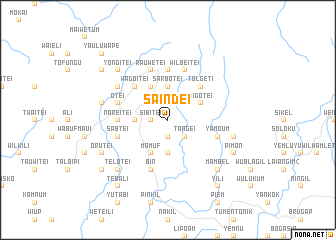 map of Saindei