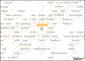map of Sainde