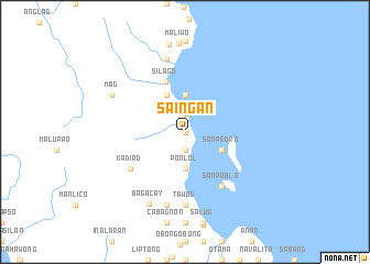 map of Saingan