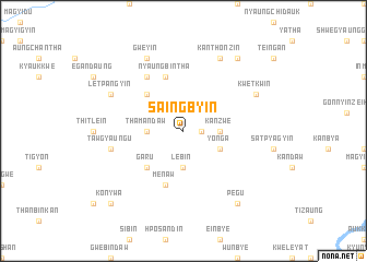 map of Saingbyin