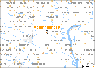 map of Sainggwagale