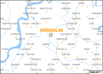 map of Saingkalaw