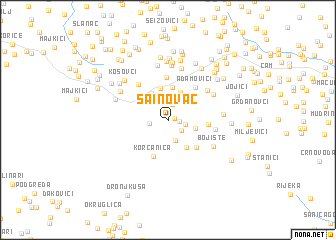 map of Šainovac