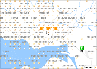 map of Sāinpāra