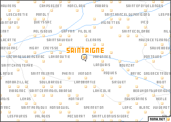 map of Saint-Aigne