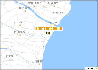 map of Saint Andrews