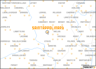 map of Saint-Appolinard