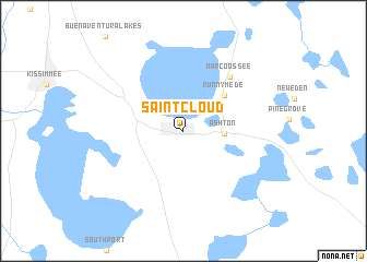 map of Saint Cloud