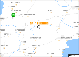 map of Saint Dennis