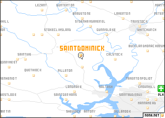 map of Saint Dominick