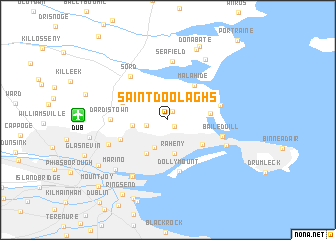 map of Saint Doolaghs