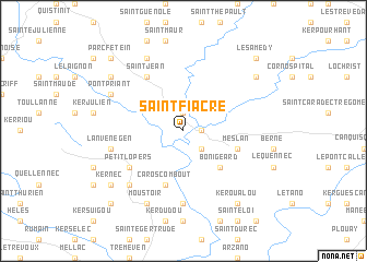 map of Saint-Fiacre