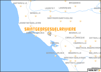 map of Saint-Georges-de-la-Rivière