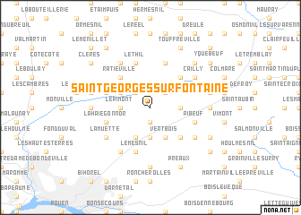 map of Saint-Georges-sur-Fontaine