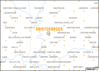 map of Saint-Georges