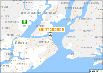 map of Saint George
