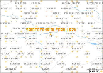 map of Saint-Germain-le-Gaillard