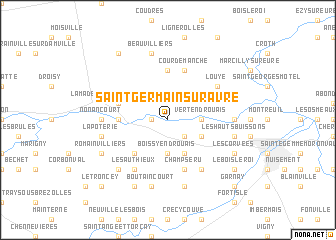 map of Saint-Germain-sur-Avre