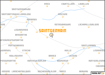 map of Saint-Germain