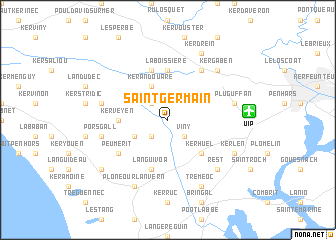 map of Saint-Germain