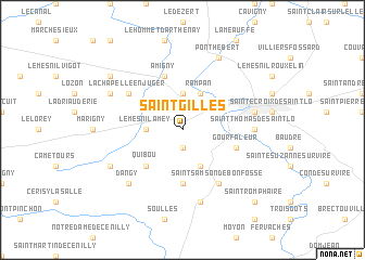 map of Saint-Gilles