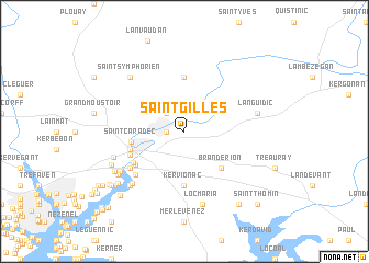 map of Saint-Gilles