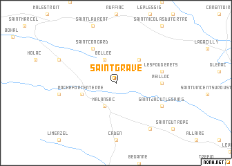 map of Saint-Gravé