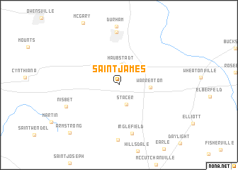 map of Saint James
