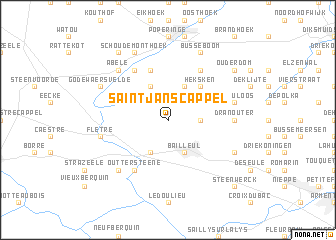 map of Saint-Jans-Cappel