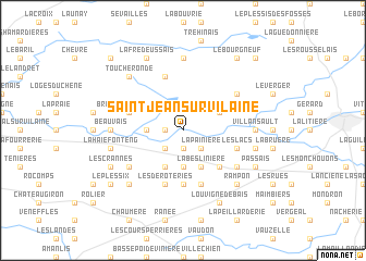 map of Saint-Jean-sur-Vilaine
