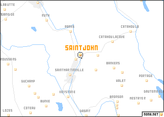 map of Saint John