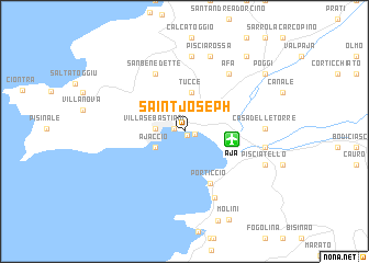 map of Saint-Joseph