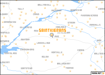 map of Saint Kieranʼs