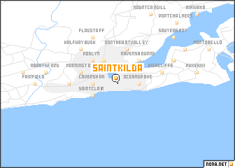 map of Saint Kilda