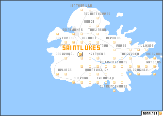 map of Saint Lukes